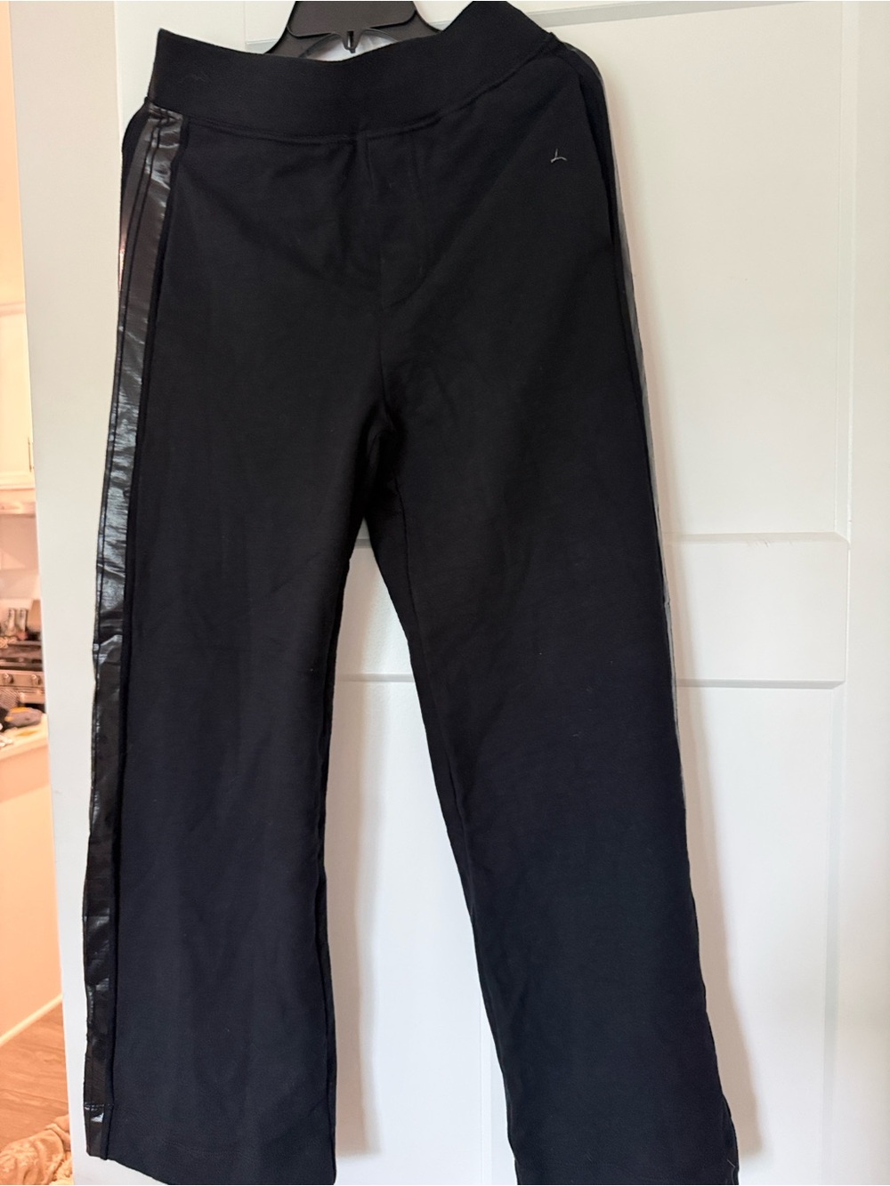 AG black sweatpants with Side Stripe